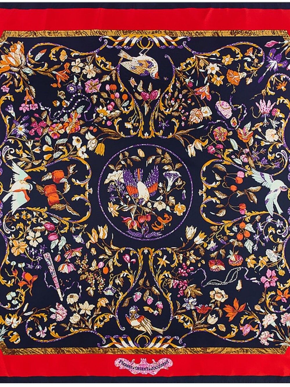 2 Pack Women's 130cmX130cm Silk Scarf Headscarf Shawl Large Square Scarf #8